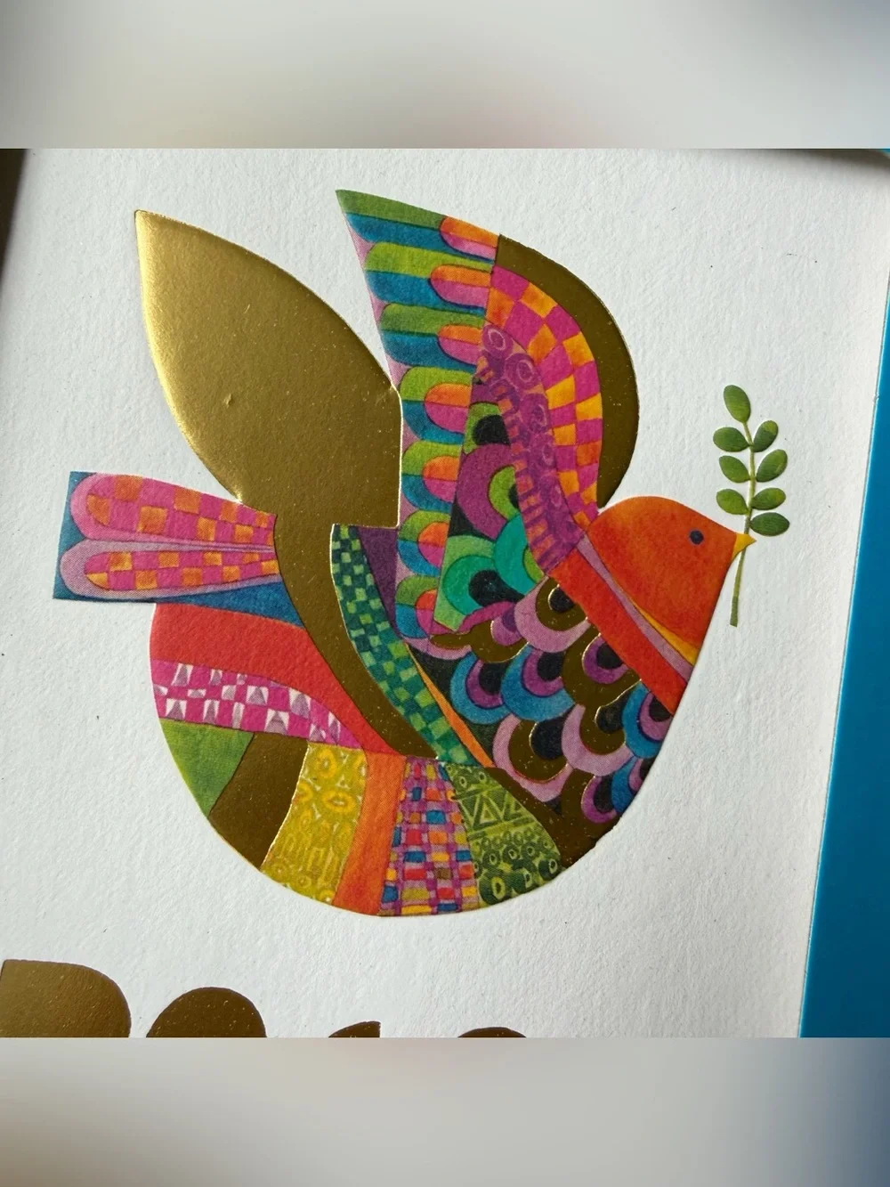 Hallmark UNICEF Peace On Earth Colorful Dove Christmas Cards 2 Boxes - 24 Cards